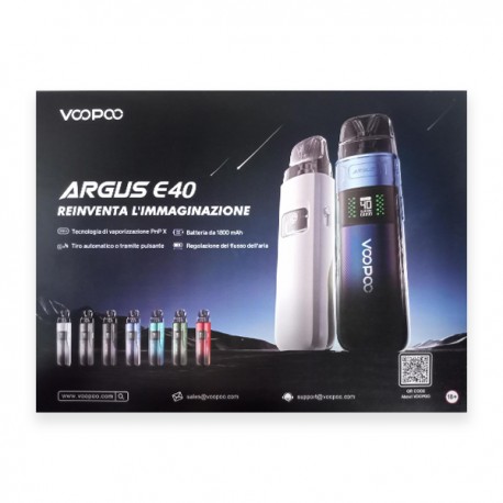 VooPoo Argus E40 Flyer - 1pz