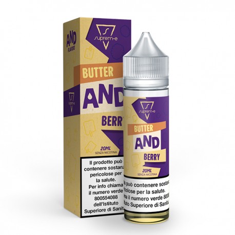 Suprem-e Butter AND Berry - Mix and Vape - 20ml