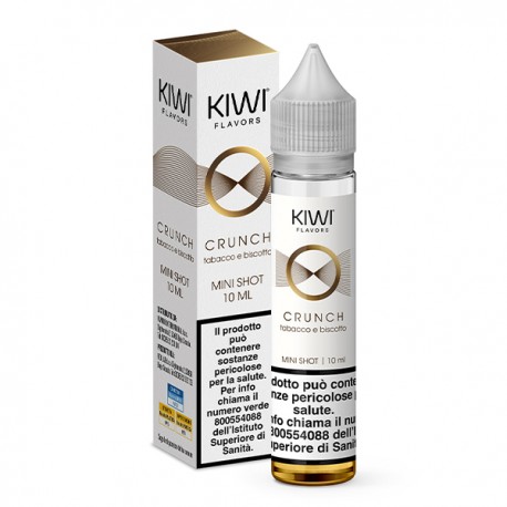 Kiwi Crunch Tabacco e Biscotto - Mini shot 10+10