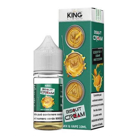 King Liquid Bisquit Cream - Mix and Vape 10+10