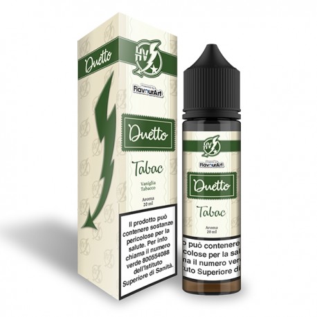 High Voltage DUETTO Tabac - Vape Shot 20ml