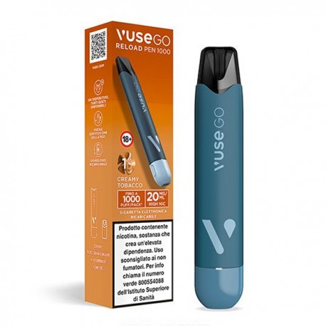 Vuse GO Reload Pen 1000 Kit Creamy Tobacco 2ml