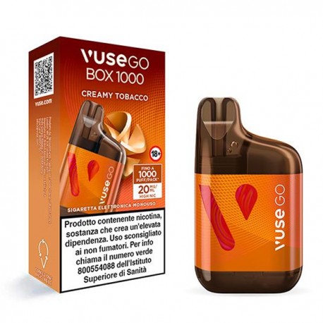 Vuse GO Box 1000 Disposable Creamy Tobacco 2ml