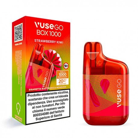 Vuse GO Box 1000 Disposable Strawberry Kiwi 2ml