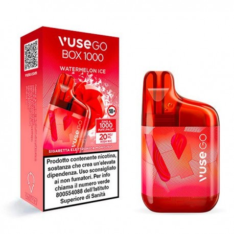 Vuse GO Box 1000 Disposable Watermelon Ice 2ml