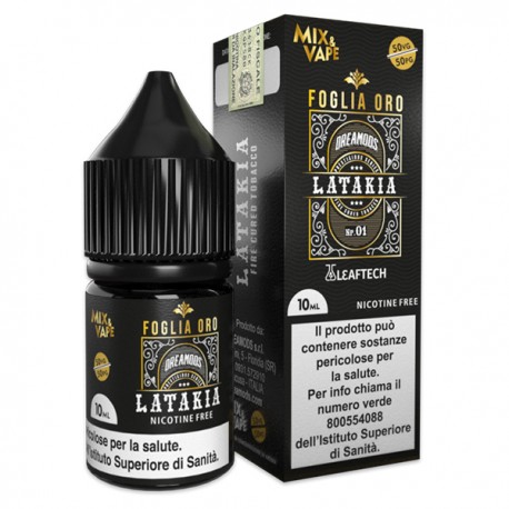 Dreamods Foglia Oro Latakia - Mix and Vape - 10ml