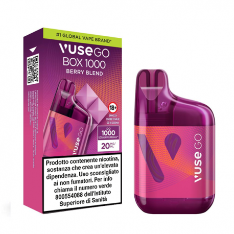 Vuse GO Box 1000 Usa e Getta Berry Blend 2ml