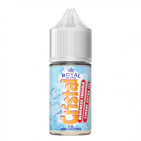 Royal Blend Cristal Albicocca Fragola Limone Extra Ice - Mini shot 10+10