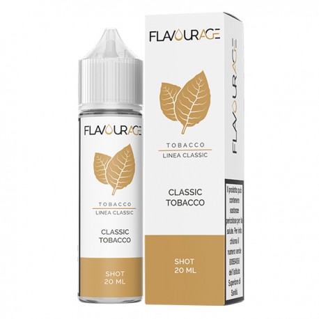 Flavourage Classic Tobacco - Vape Shot 20ml