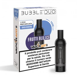 Vaporart Bubble Duo Pod Prefilled - Frutti Blu Ice - 1pcs