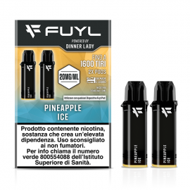 Dinner Lady Fuyl Pod Prefilled - Pineapple Ice - 2pcs