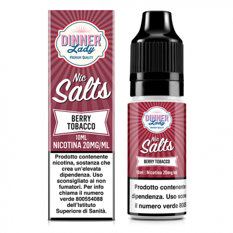 Dinner Lady Nic Salts Berry Tobacco - 10ml
