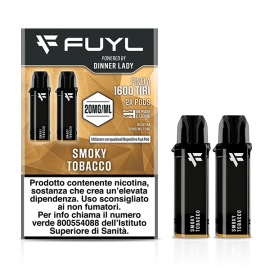 Dinner Lady Fuyl Pod Prefilled - Smoky Tobacco - 2pcs