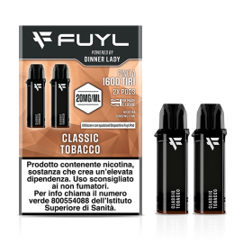 Dinner Lady Fuyl Pod Prefilled - Classic Tobacco - 2pcs