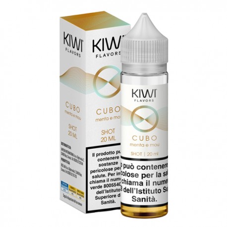 Kiwi Cubo Menta e Mou - Vape Shot 20ml