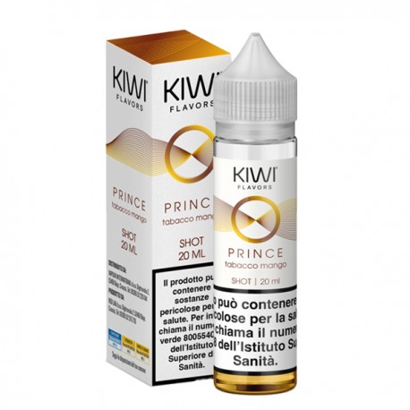 Kiwi Prince Tabacco e Mango - Vape Shot 20ml