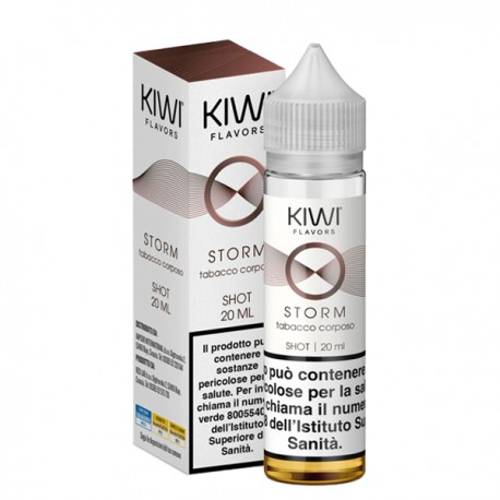 Kiwi Storm Tabacco Corposo - Vape Shot 20ml