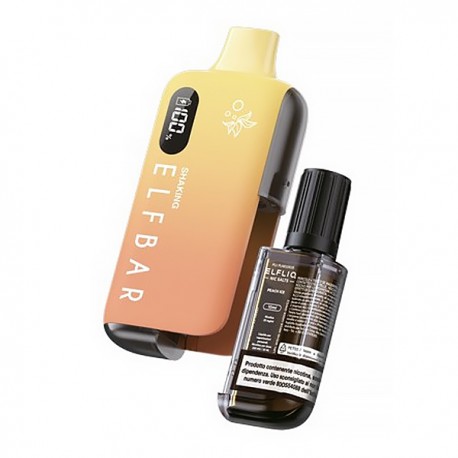 ElfBar EB6000 - Shaking ELFLIQ Kit - Peach Ice