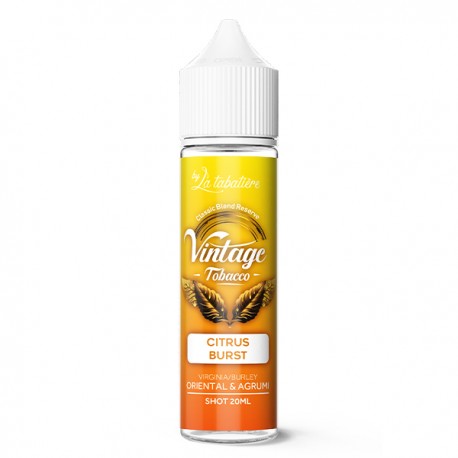 Aroma Svapo Citrus Burst - Vintage Tobacco - Shot 20 in 60ml