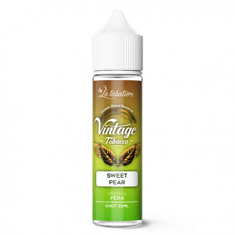 Aroma Svapo Sweet Pear - Vintage Tobacco - Shot 20 in 60ml
