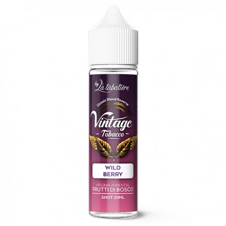 Aroma Svapo Wild Berry - Vintage Tobacco - Shot 20 in 60ml
