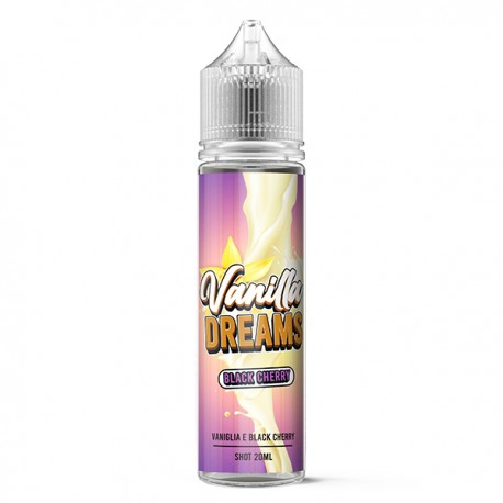 Aroma Svapo Vaniglia e Black Cherry - Vanilla Dreams - Shot 20 in 60ml