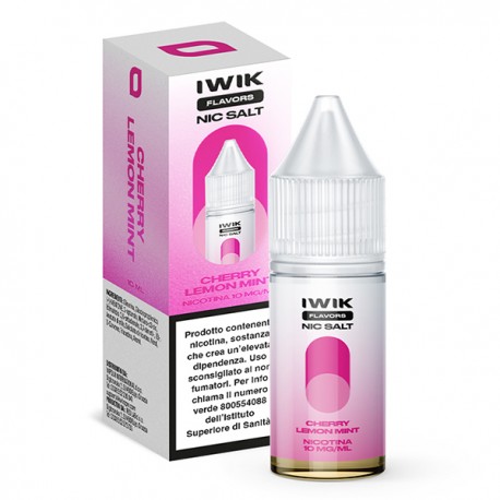 Iwik Cherry Lemon Mint - Nic Salt - 10ml