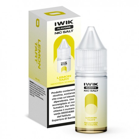 Iwik Lemon Tart - Nic Salt - 10ml