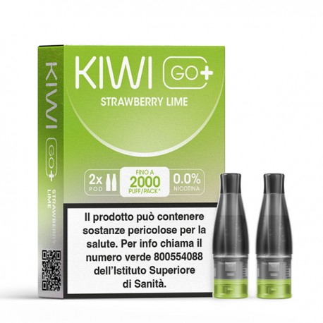 Kiwi Go Plus Pod Prefilled - Strawberry Lime - 2ml - 2pcs