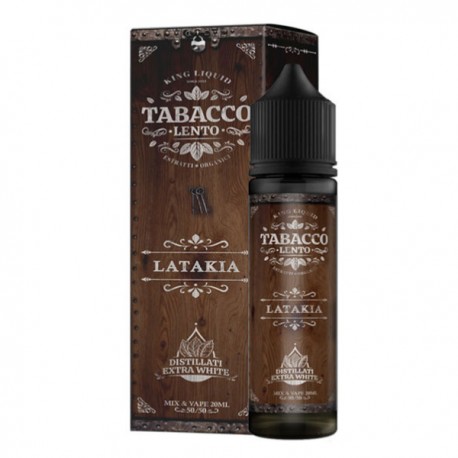 King Liquid Tabacco Lento Latakia - Mix and Vape - 20ml