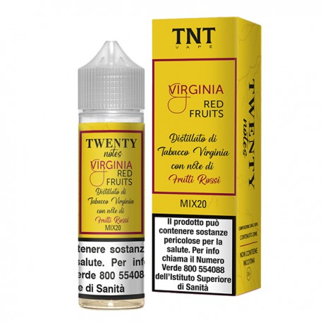 TNT Vape Twenty Notes Virginia Red Fruits - Mix and Vape - 20ml