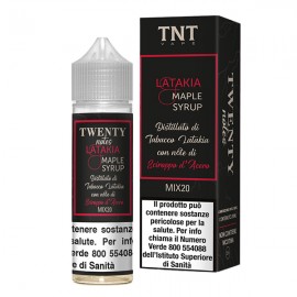 TNT Vape Twenty Notes Latakia Maple Syrup - Mix and Vape - 20ml