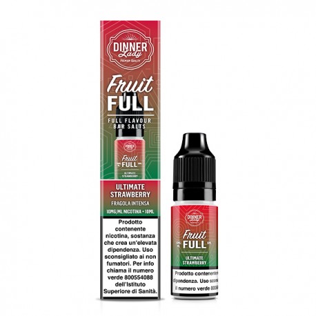 Dinner Lady Nic Salts Ultimate Strawberry - 10ml