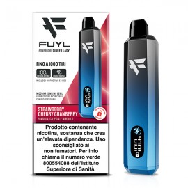 Dinner Lady Fuyl SL. S.Kit con Pod Strawberry Cherry Precaricata - 20mg/ml