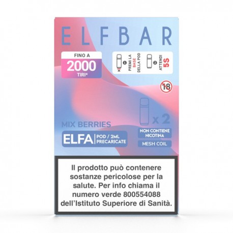 ElfBar ELFA Pod Prefilled - Mix Berries - 2pcs