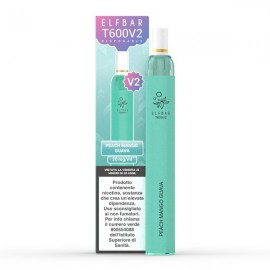 Elf bar T600 V2 DISPOSABLE - Peach Mango Guava