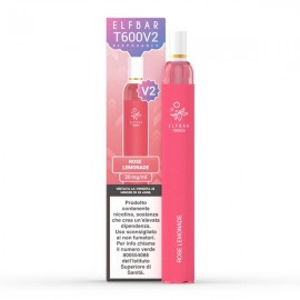 Elf bar T600 V2 DISPOSABLE - Rose Lemonade