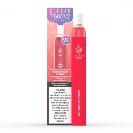 Elf bar T600 V2 DISPOSABLE - Watermelon Lemon