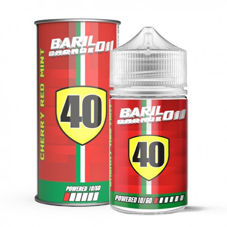 Eliquid France Baril Garage Oil 40 Cherry Red Mint - Vape Shot
