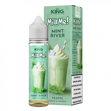 King Liquid MILKME! Mint River - Mix and Vape - 20ml