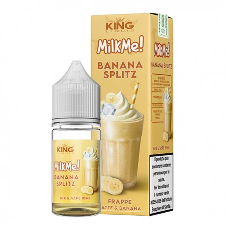 King Liquid MILKME! Banana Splitz - Mix and Vape 10+10