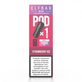 ElfBar 4in1 2ml Pod Prefilled - Strawberry Ice - 20mg/ml
