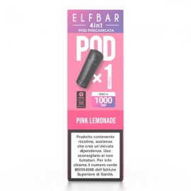 ElfBar 4in1 2ml Pod Precaricata - Pink Lemonade - 20mg/ml