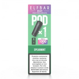 ElfBar 4in1 2ml Pod Prefilled - Spearmint - 20mg/ml