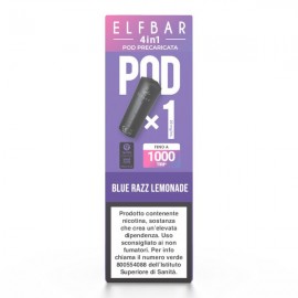 ElfBar 4in1 2ml Pod Precaricata - Blue Razz Lemonade - 20mg/ml