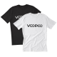 VooPoo T-shirt white/black - 1pc