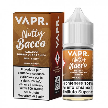 VAPR. Nutty Bacco Mini Shot 10 +10