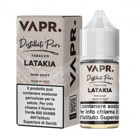 VAPR. Latakia - Distillati Puri - Mini Shot 10+10