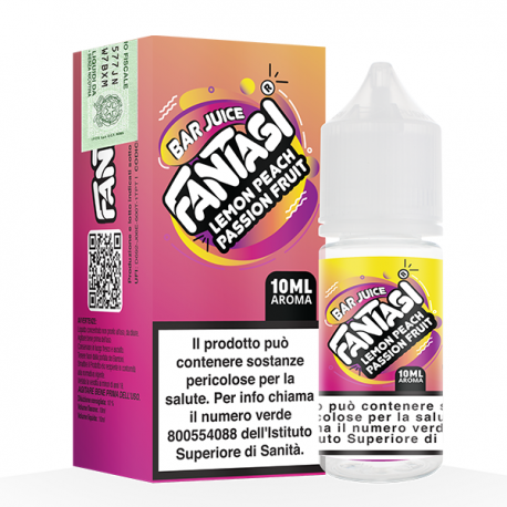 Fantasi Bar Juice Aroma Lemon Peach Passion Fruit - 10ml