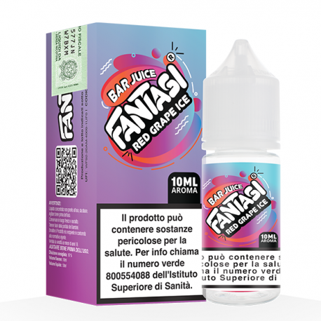 Fantasi Bar Juice Aroma Red Grape Ice - 10ml